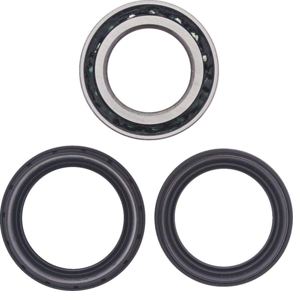 Moose Racing Tapered Double Angular Contact Wheel Bearing Kit For Honda TRX650 FA 2003-2005 Rear