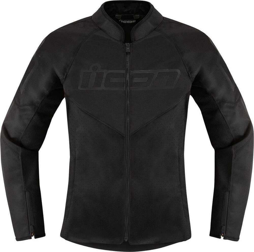 Icon Unisex Womens Hooligan CE Jacket - Black