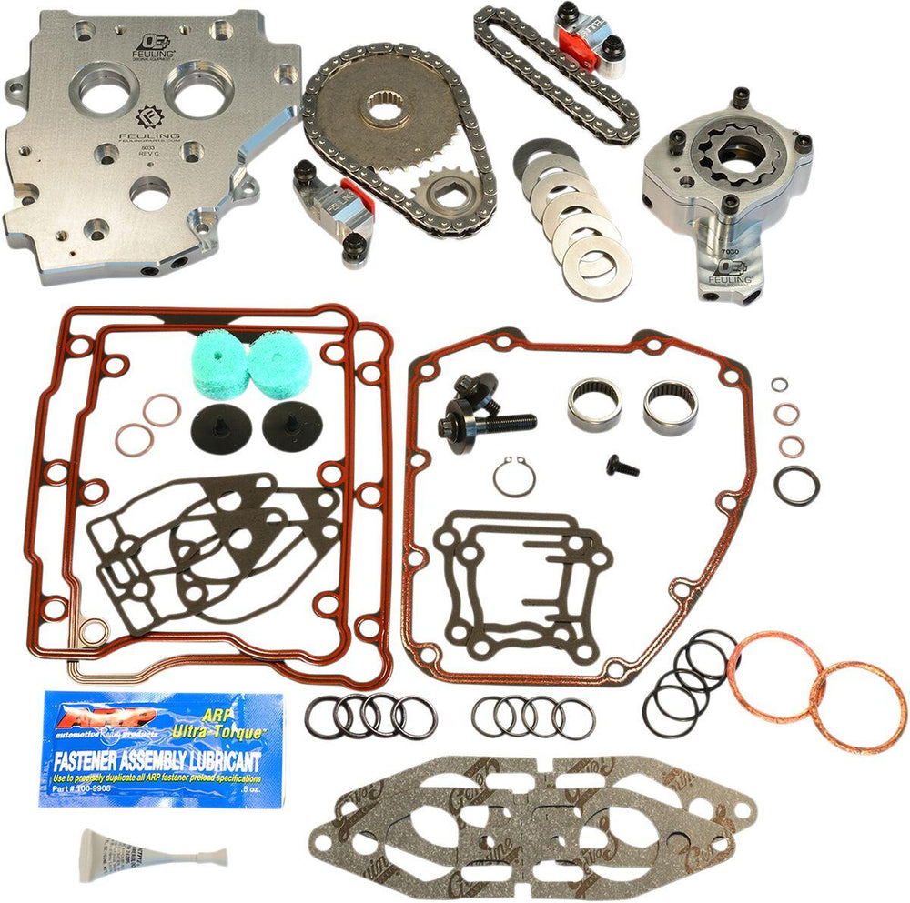 Feuling Parts OE+ Hydraulic Cam Chain Tensioner Conversion Kit For Harley Davidson FLHR 1450 2002-2003