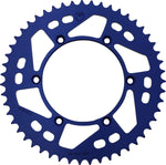 Moose Racing Aluminium Sprocket For Yamaha TTR230 2005-2017 Rear Blue 51T - Blue