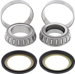 All Balls Steering Stem Tapered Roller Bearings & Seals Kit For Suzuki DR370 1978-1979