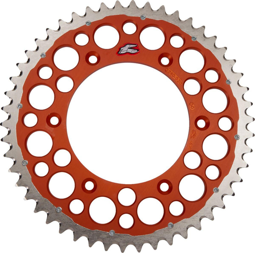Renthal Twinring Sprocket For Husqvarna 701 Enduro 2016-2021 Rear 50T - Orange