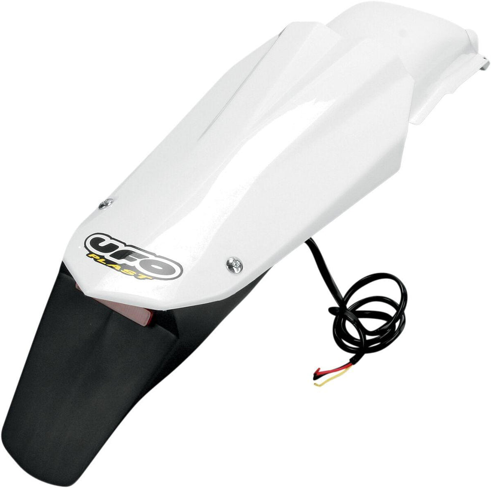 UFO Enduro Rear Fender For Husqvarna CR125 2005-2008 Rear - White