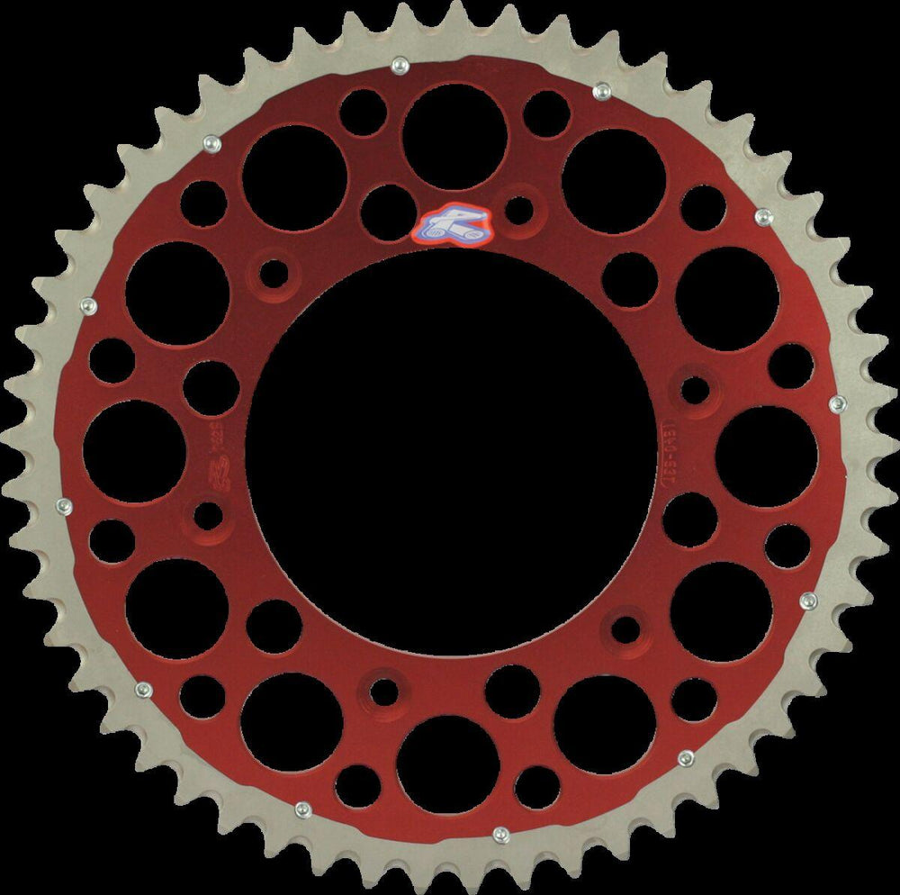 Renthal Twinring Sprocket For Honda CR125 1987-2007 Rear 48T - Red