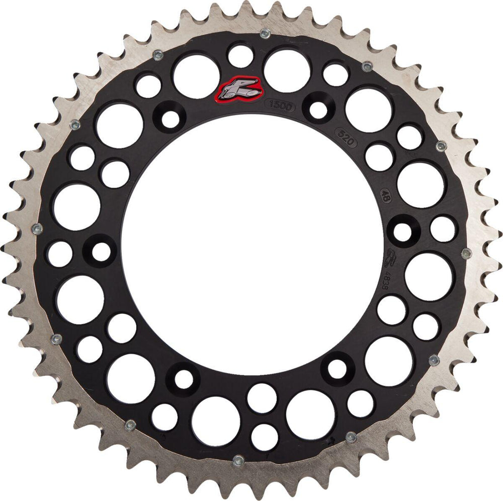 Renthal Twinring Sprocket For Yamaha WRF250 2001-2024 Rear 48T - Black