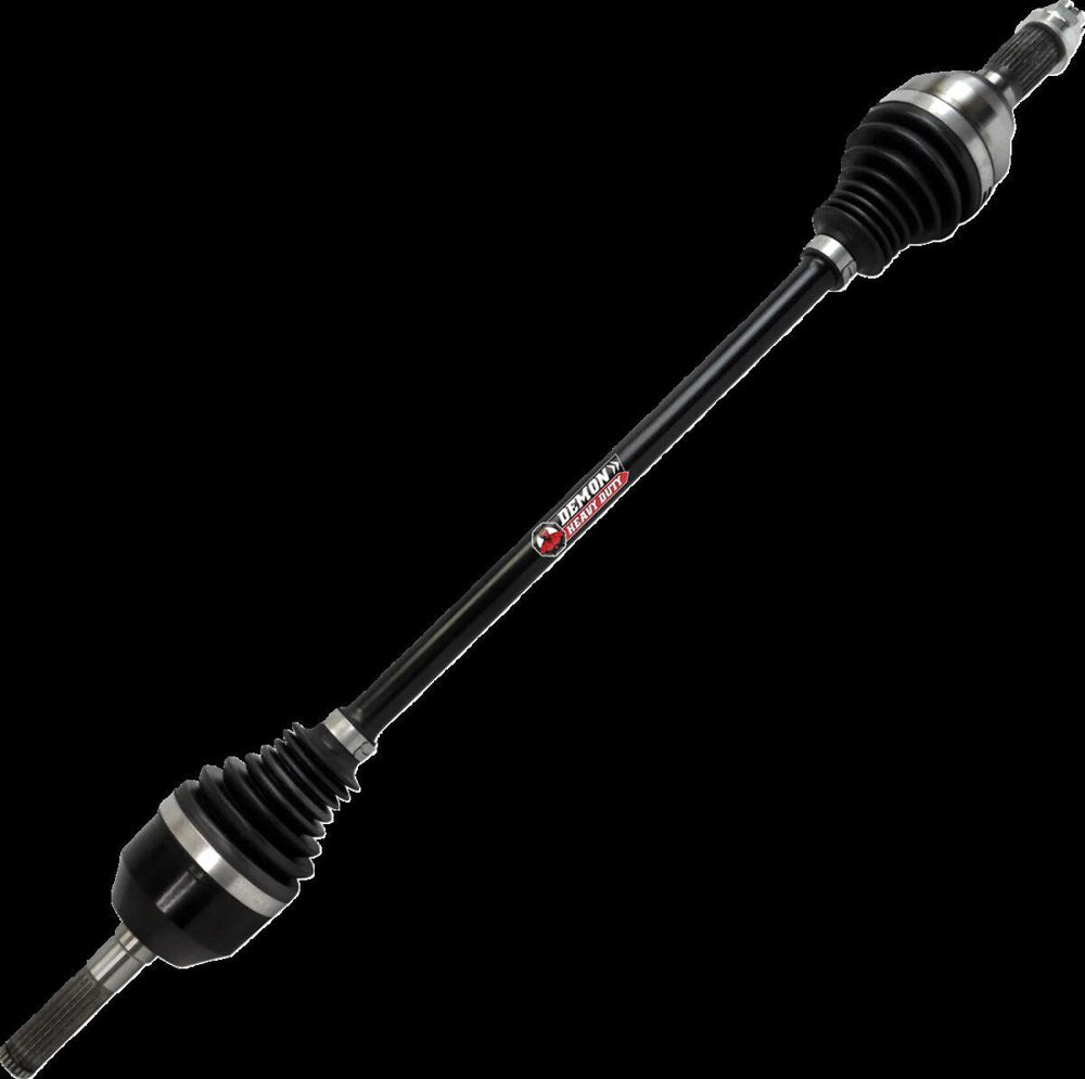 Demon Heavy Duty Axle For Can Am Maverick Turbo 900 EFI 4X4 2018-2021 Front Left - Black