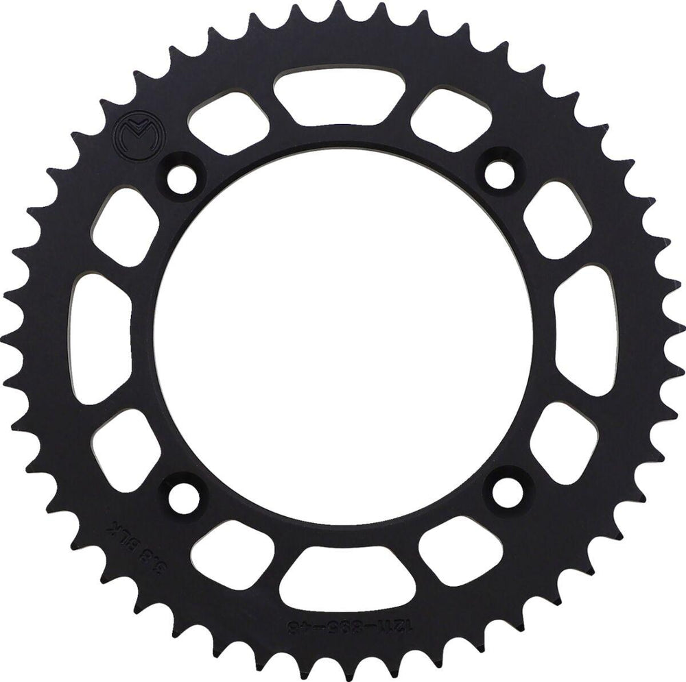 Moose Racing Rear Aluminium Sprocket For Gas Gas MC85 2022-2024 Black 48T