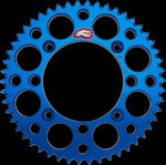 Renthal Ultralight Sprocket For Suzuki RM 80 1989-2001 Rear 50T - Blue