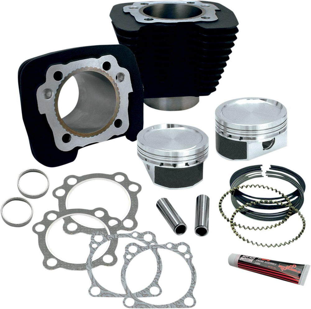 S&S Cycle 1200cc Conversion Kit For Harley Davidson XL1200C 1996-2013 - Black
