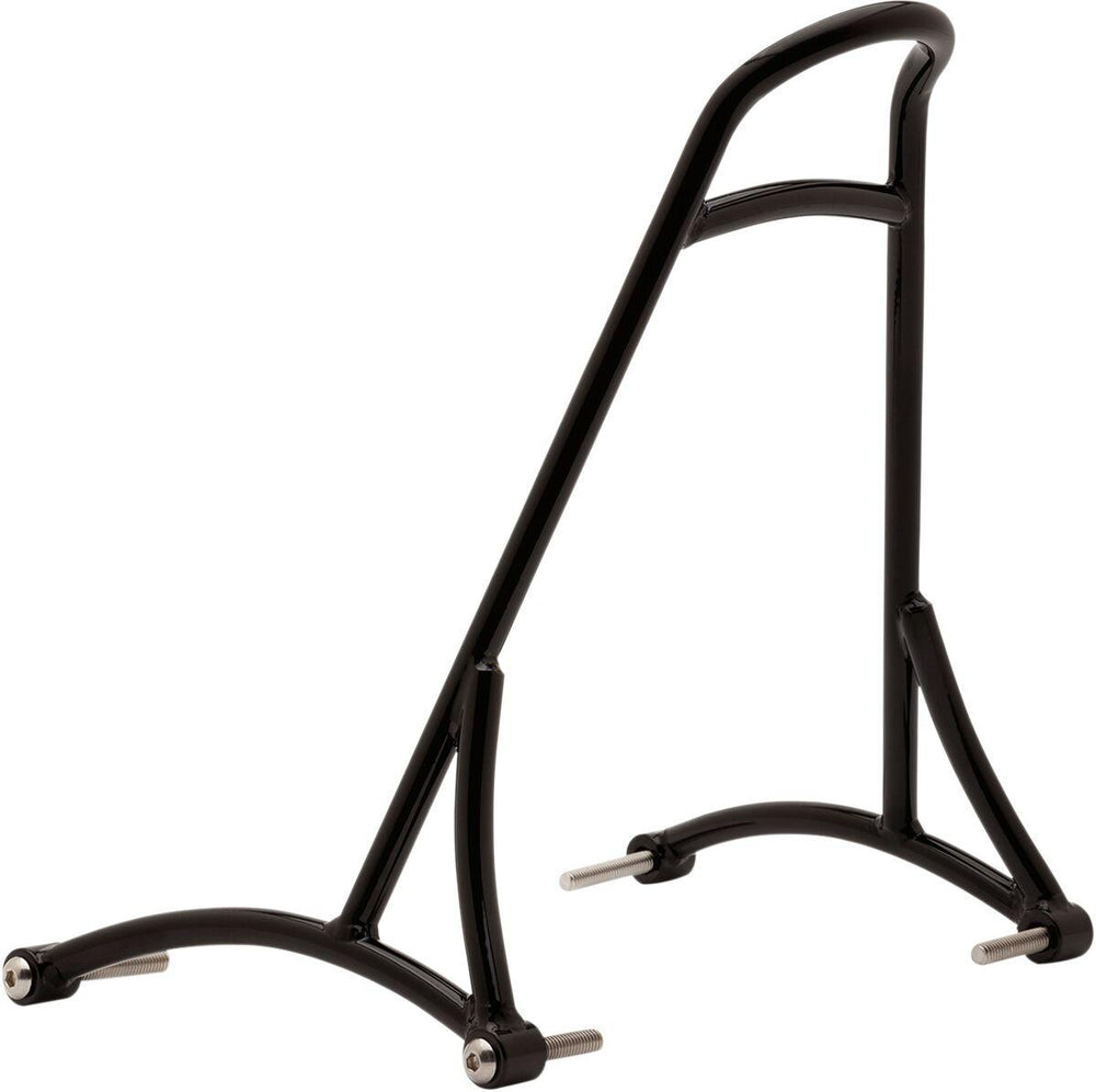 Burly Short Sissy Bar For Harley Davidson XL 1200 C 2004-2020 - Black