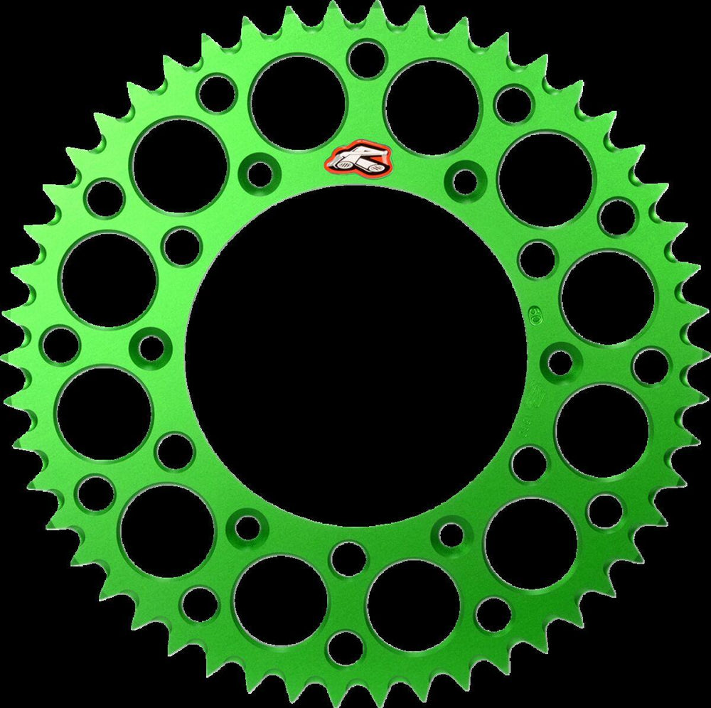 Renthal Ultralight Sprocket For Kawasaki KDX250 1983-1994 Rear 50T - Green