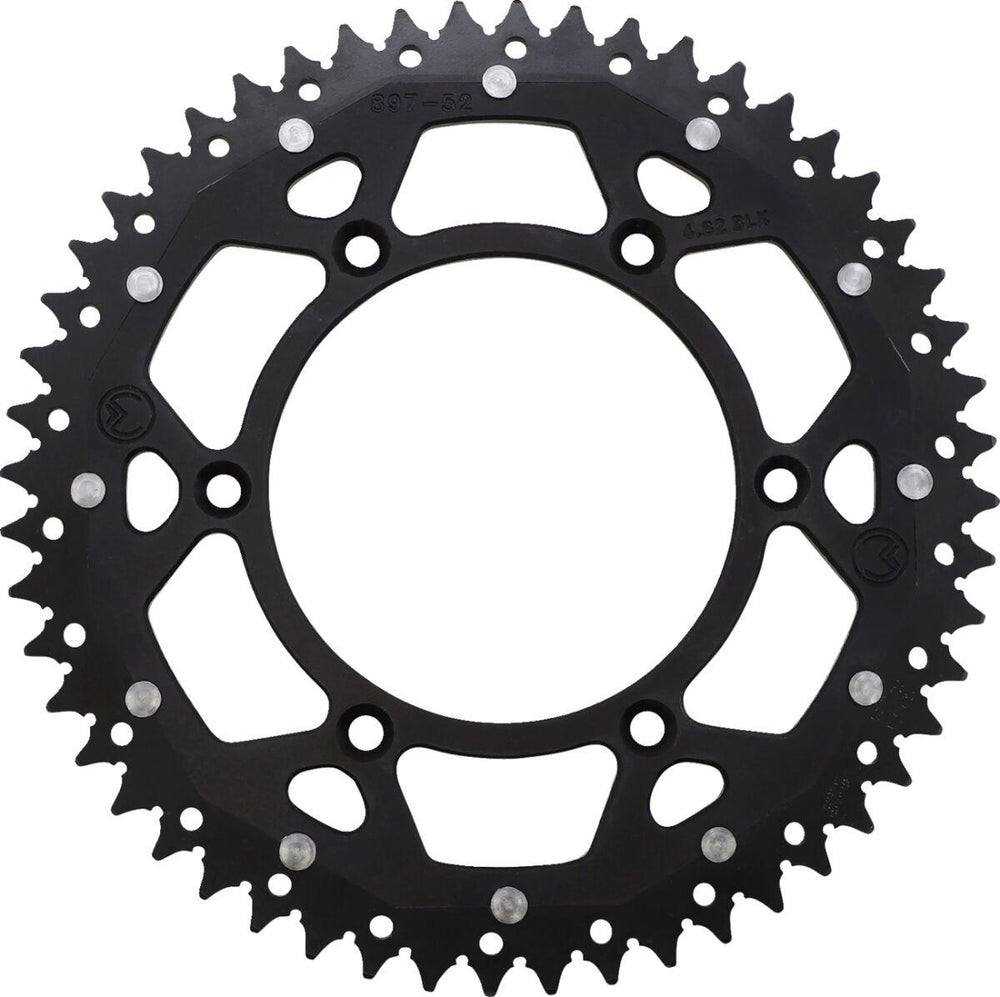 Moose Racing Dual Sprocket For KTM Adventure 640 1999-2006 Rear Black 52T
