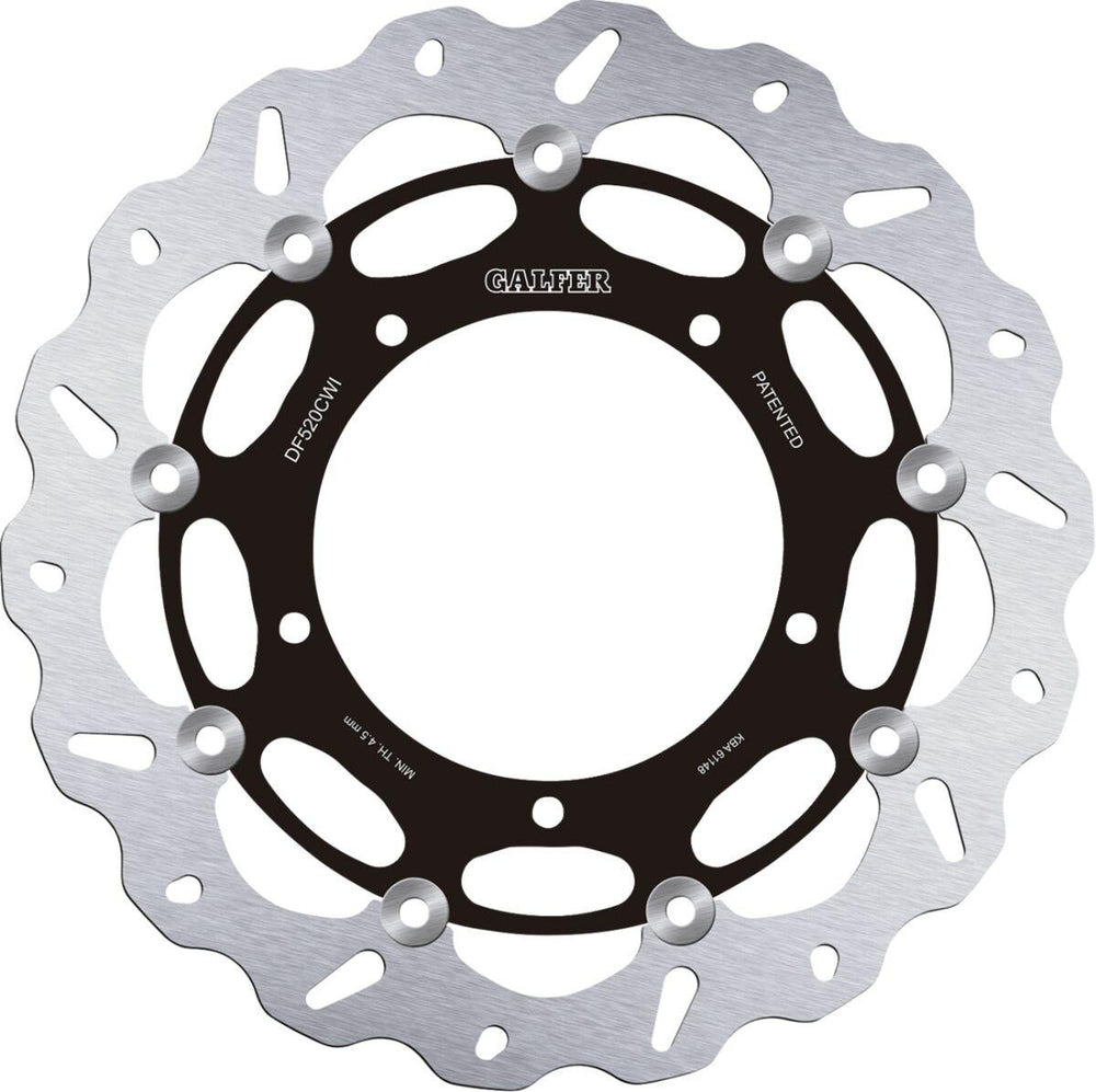 Galfer Floating Wave Brake Disc For Yamaha XTZ 1200 ABS 2012-2018 Fits Front Left