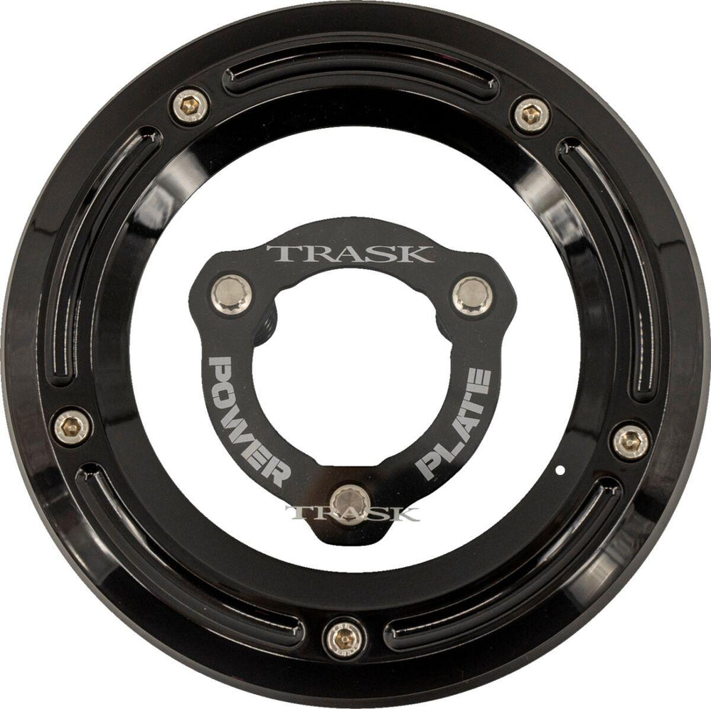 Trask Derby Cover & Power Plate Kit For Harley Davidson FLH 1868 ABS 2021 - Black