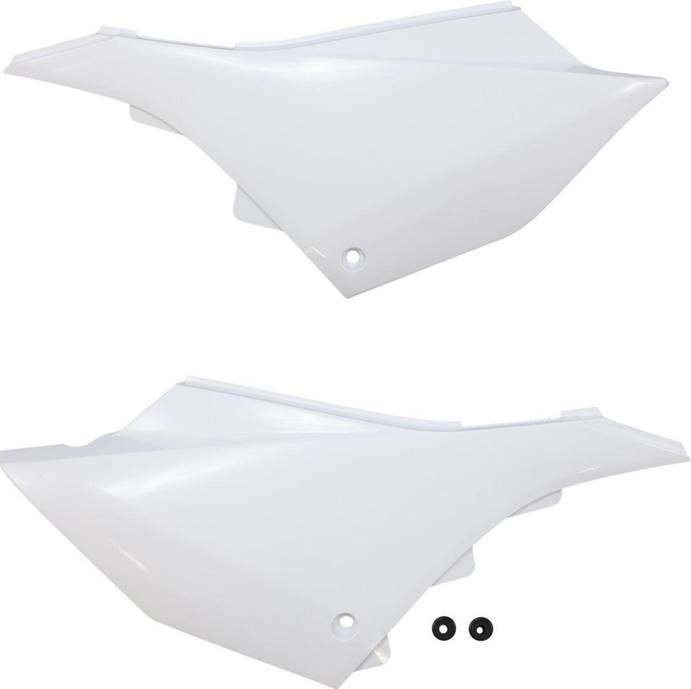 UFO Side Panels For Yamaha YZ125 2022-2026 - White