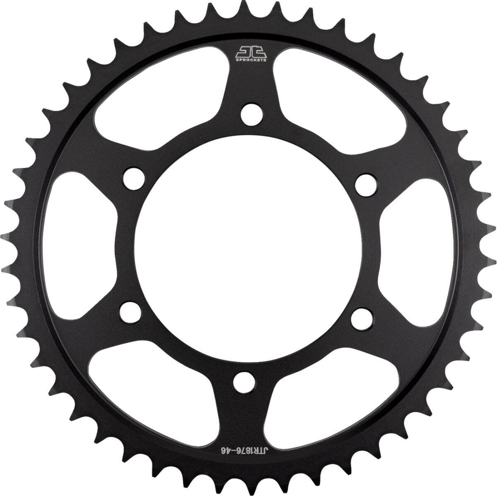JT Steel Sprocket For Yamaha FJ-09 850 ABS 2015-2019 Rear 46T - Black