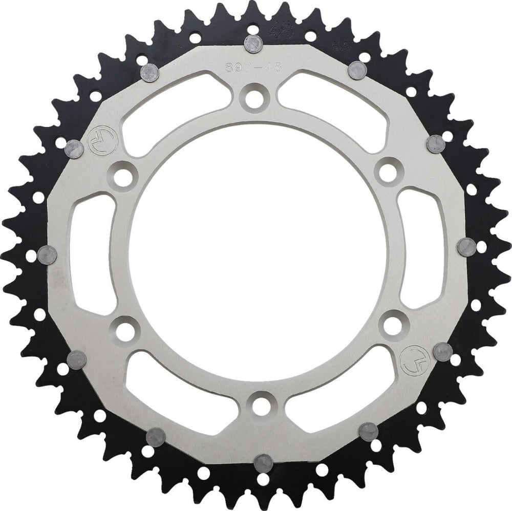 Moose Racing Dual Sprocket For KTM Adventure 640 1999-2006 Rear Silver 48T