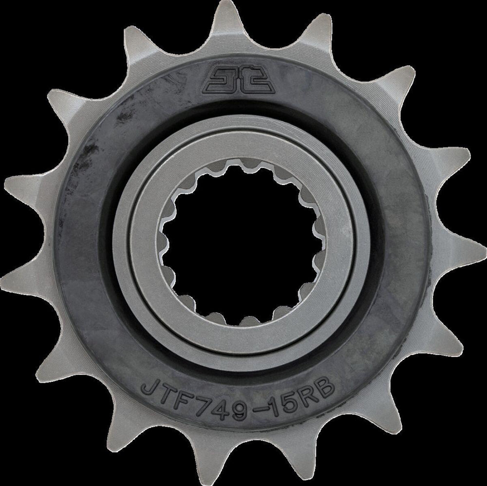 JT Steel Sprocket With Noise Dampener For Ducati MultiStrada V4 1200 ABS 2021-2024 Front 15T