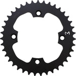 Moose Racing Steel Sprocket ATV For Honda ATC250R LC 1986 Rear Black/Zinc Plated 39T - Black/Zinc Plated
