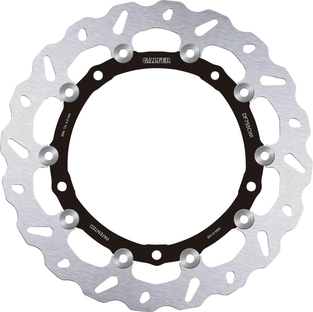 Galfer Floating Wave Brake Disc For BMW S 1000 R ABS 2014-2019 Fits Front Left