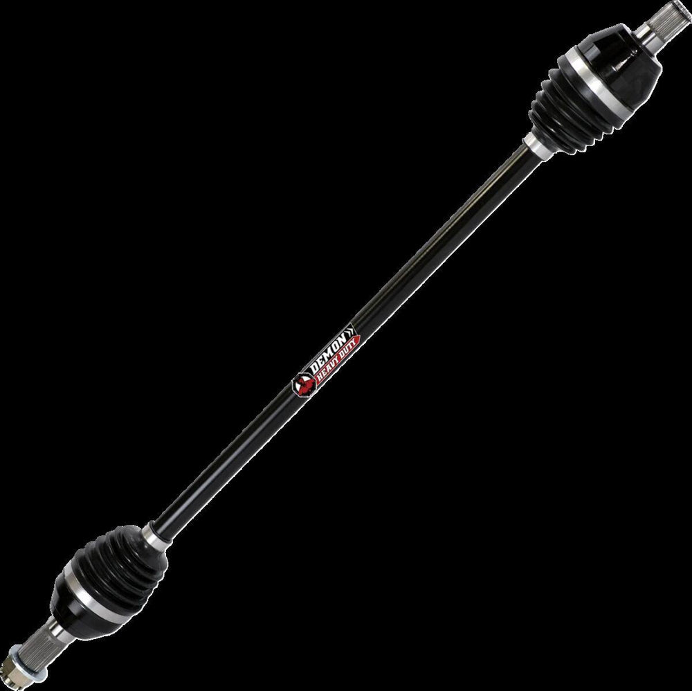 Demon Heavy Duty Axle For Can Am Maverick 900 HO EFI 4X4 2018 Fits Front Left Or Right - Black