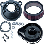 S&S Cycle Mini Teardrop Stealth Air Cleaner Kit For Harley Davidson XL 1200 C 2007-2020 - Black