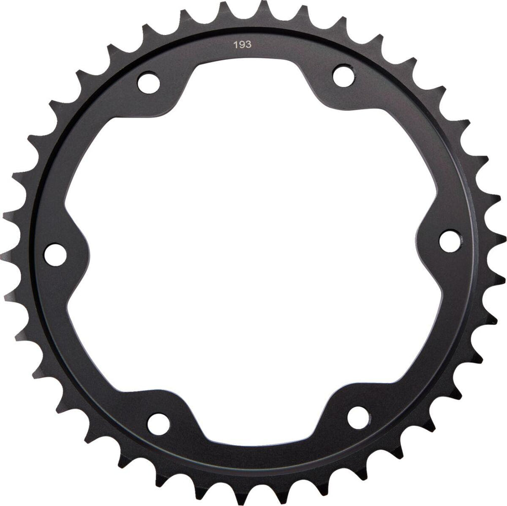 JT Steel Sprocket For KTM Brabus 1300 R ABS 2023-2023 Rear 38T - Black/Zinc Plated