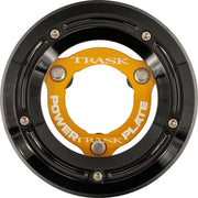 Trask Derby Cover & Power Plate Kit For Harley Davidson FLDE 1750 ABS 2019-2020 - Black/Gold