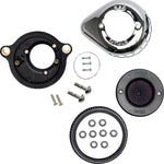 S&S Cycle Air Stinger Stealth Air Cleaner Kit For Harley Davidson FLDE 1750 2018-2020 - Chrome