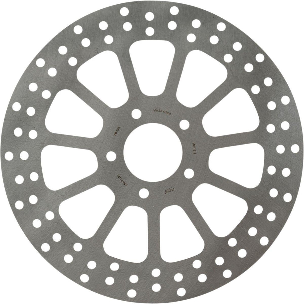 TRW Fixed Round Brake Disc For Harley Davidson FLD 1690 2012-2013 Front