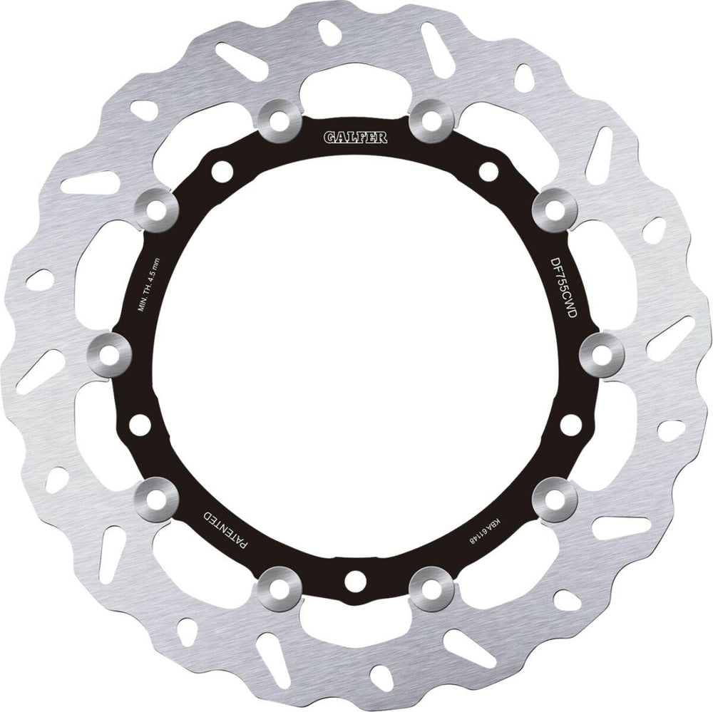 Galfer Floating Wave Brake Disc For BMW S 1000 R ABS 2014-2019 Fits Front Right