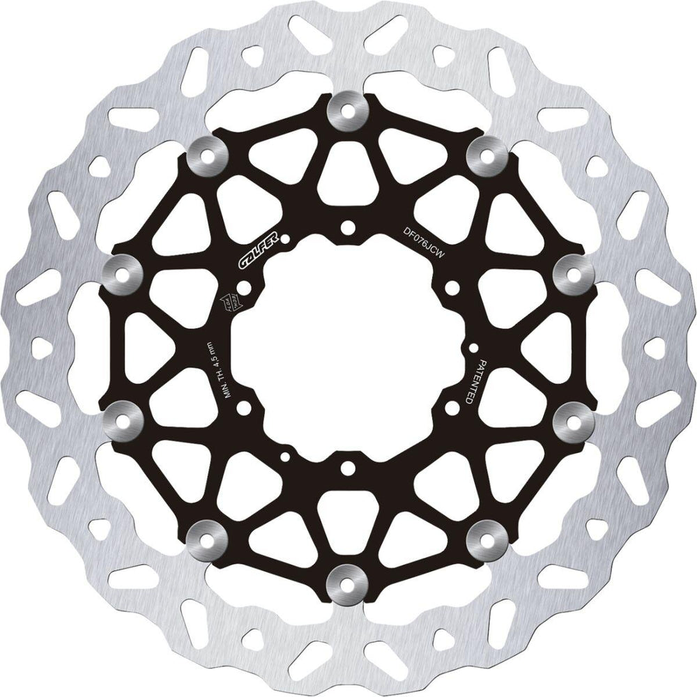 Galfer Floatech Brake Discs For Honda CBR 1000 RR 2008-2026 Front - Black/Silver