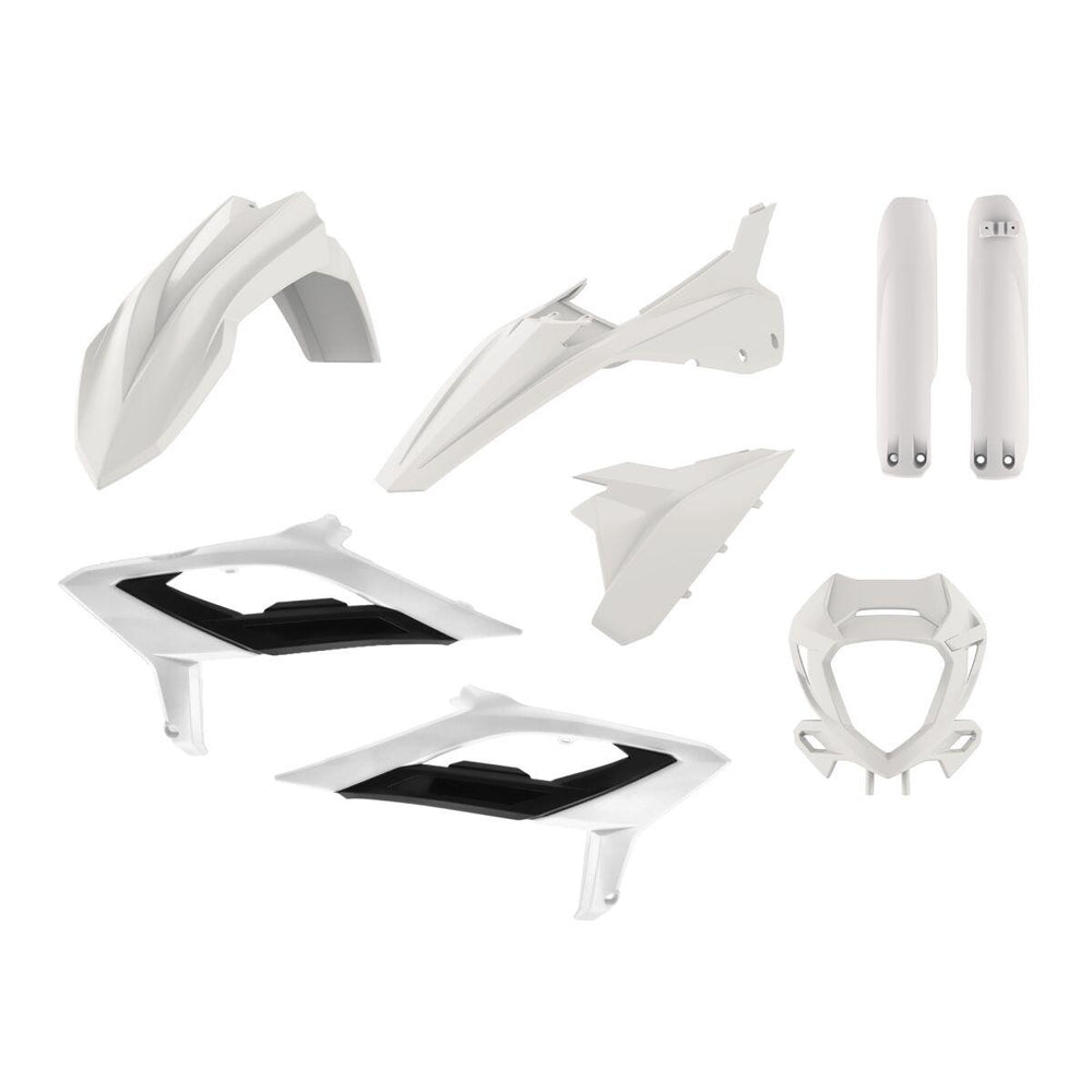 Polisport Full Plastics Kit For Beta RR 125 2023-2024 - White