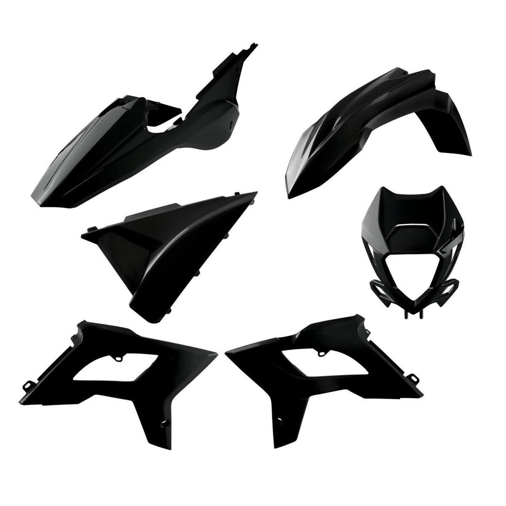 Polisport Restyle Plastics Kit For Beta RR 125 2018-2019 - Black