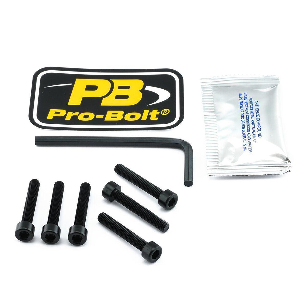 Pro Bolt Aluminium Fuel Cap Kit For BMW R 1150 GS 2004 - Black