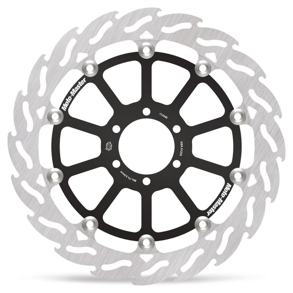 Moto Master Flame Series Brake Disc For Moto Guzzi Audace 1400 2015-2017 Front Left