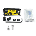Pro Bolt Aluminium Screen Bolt Kit For Suzuki DL 1000 2002-2009 - Silver