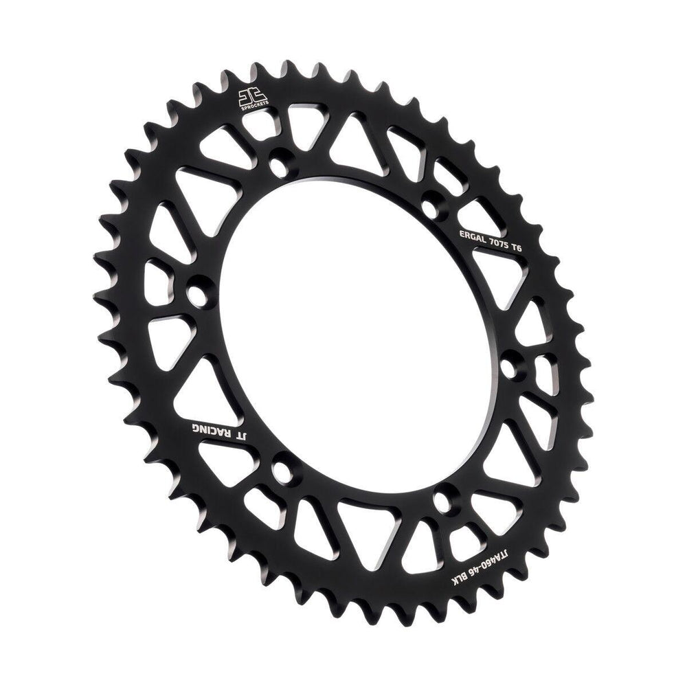 JT Aluminium Sprocket For Kawasaki KDX175 1980-1982 Rear 46T - Black