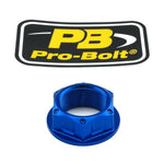 Pro Bolt Aluminium Top Yoke Nut For Honda CB1000R 2008-2021 - Blue