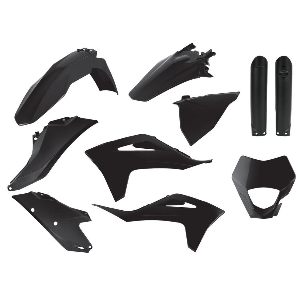 Polisport Full Plastics Kit For Gas Gas EC 250 2021-2023 - Black