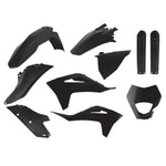 Polisport Full Plastics Kit For Gas Gas EC 250 2021-2023 - Black
