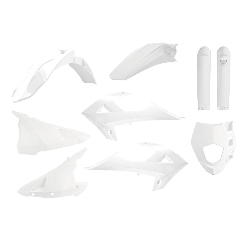 Polisport Full Plastics Kit For Gas Gas EC 200 2018-2020 - White