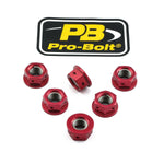 Pro Bolt Aluminium Sprocket Nuts For Ducati 748 1995-2003 - Red