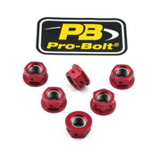 Pro Bolt Aluminium Sprocket Nuts For Ducati 748 1995-2003 - Red