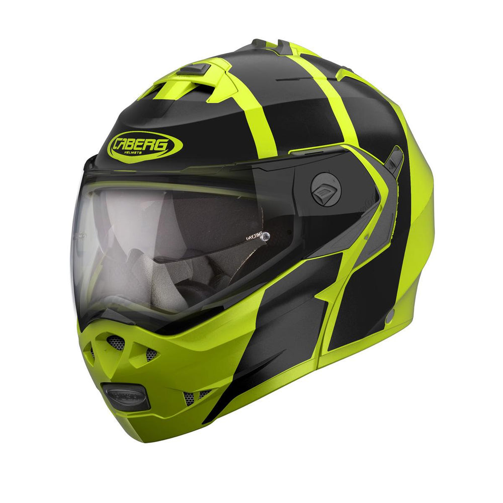 Caberg Duke 2 Impact Flip Up Helmet Yellow/Fluro/Black