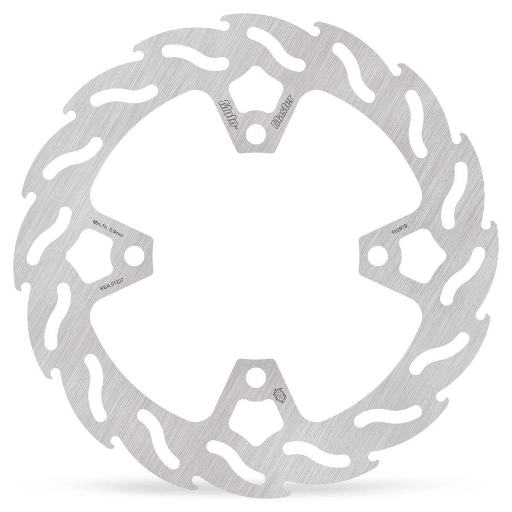 Moto Master Flame Fixed Brake Disc For Kawasaki KLZ 1100 2025 Rear