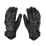 Spada Clutch Leather Motorcycle Gloves - Black