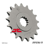 JT Sprocket For Yamaha FZR 400 1986 Front  17T