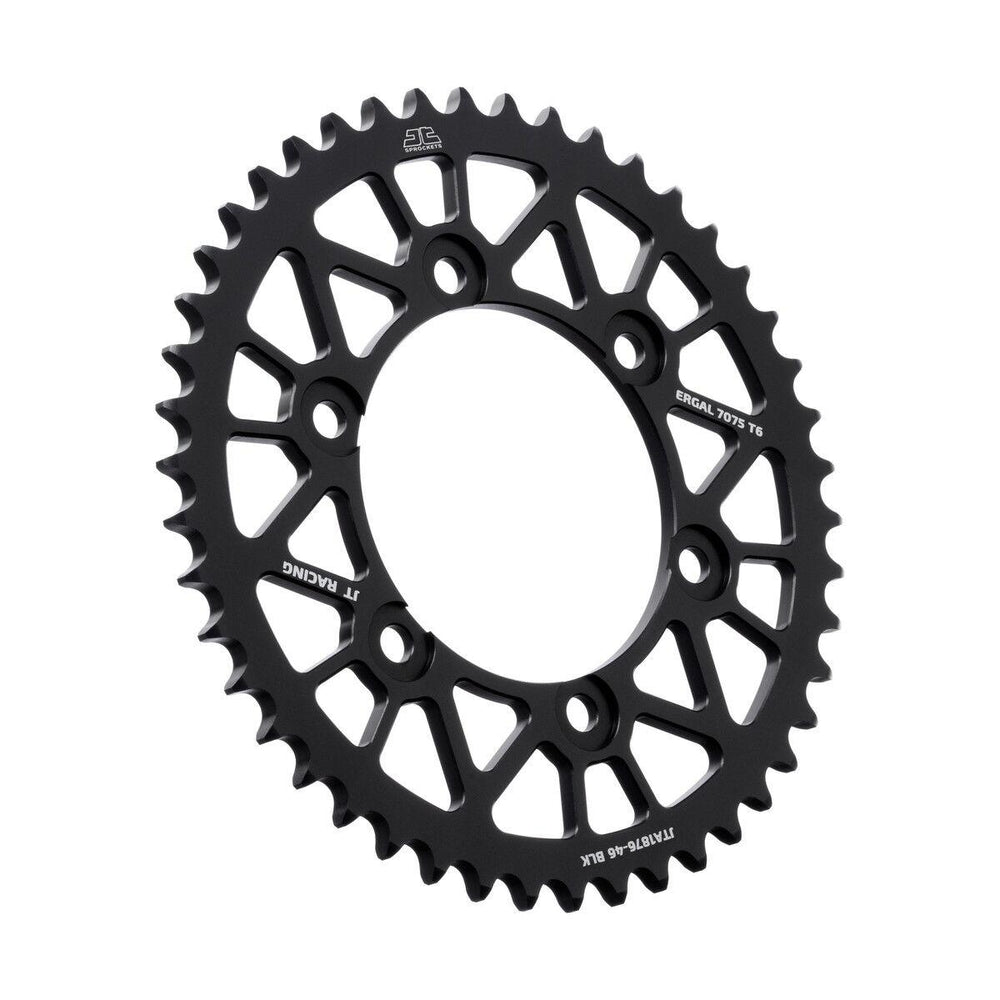 JT RaceLite Aluminium Sprocket For Yamaha XTZ 690 2018-2022 Rear - Black