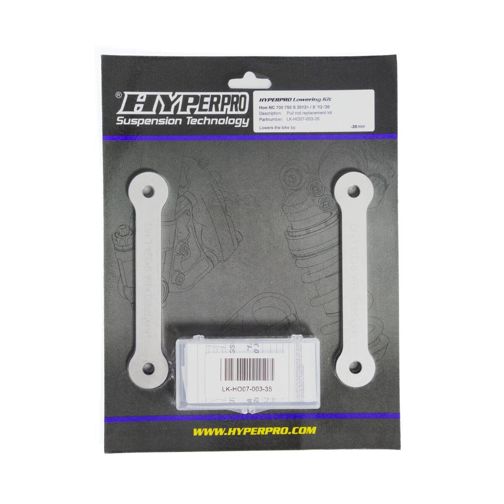 Hyperpro Lowering Kit For Honda NC 700S -35mm 2012-2013 Rear